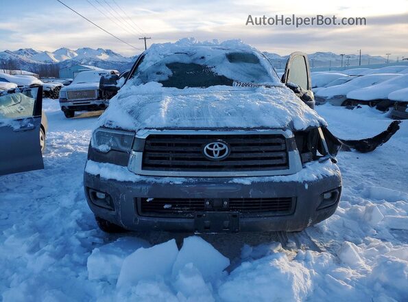 5TDAY5B14MS184944 2021 TOYOTA SEQUOIA Gray Vista frontal