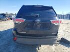 2016 Toyota Highlander Черный vin: 5TDBKRFH8GS242062