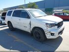 2020 Toyota Sequoia Trd Pro White vin: 5TDBY5G10LS178876