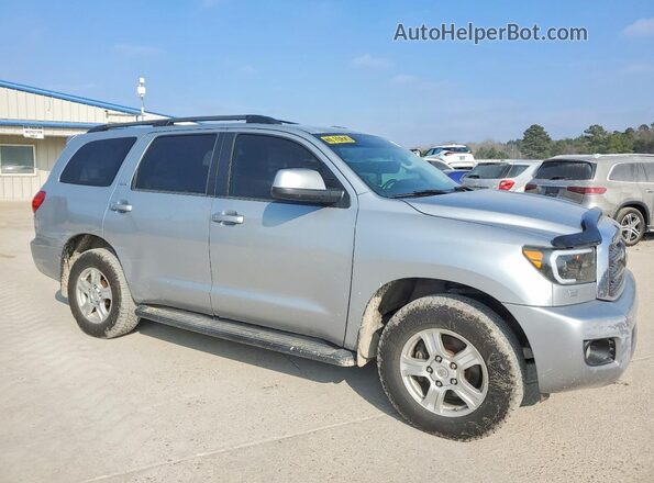 5TDBY5G17GS132872 2016 TOYOTA SEQUOIA Серебряный Передняя правая четверть