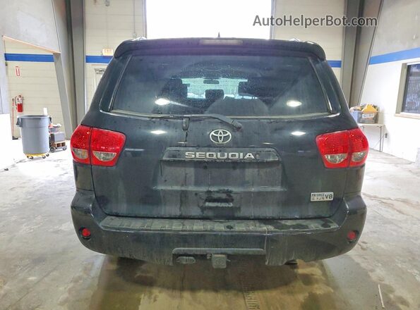 5TDBY5G19GS130959 2016 TOYOTA SEQUOIA Black Вид ззаду