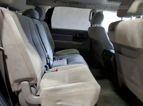 5TDBY5G19GS130959 2016 TOYOTA SEQUOIA Black Вид задньої частини салону