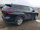 2020 Toyota Highlander Черный vin: 5TDBZRBH1LS502412