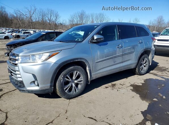 5TDBZRFHXHS444835 2017 TOYOTA HIGHLANDER Серебряный Передняя левая четверть