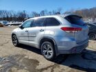 2017 Toyota Highlander Серебряный vin: 5TDBZRFHXHS444835