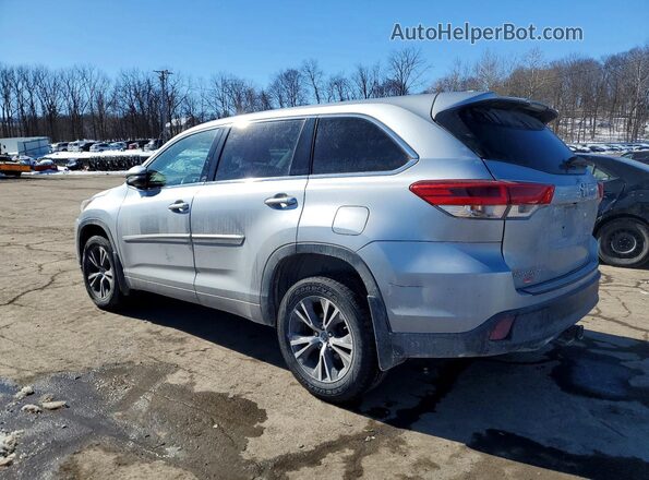 5TDBZRFHXHS444835 2017 TOYOTA HIGHLANDER Серебряный Задняя левая четверть