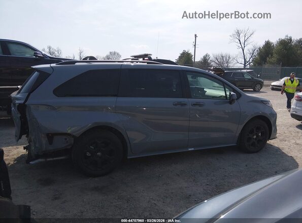 5TDCSKFC0SS214779 2025 TOYOTA SIENNA Gray 360 interior view