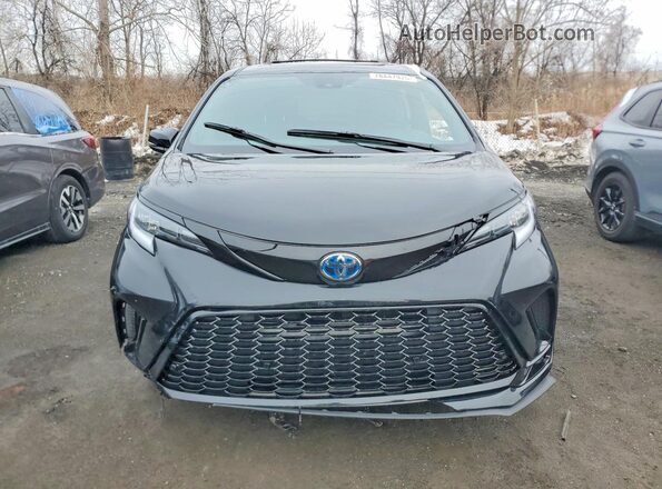 5TDCSKFC1SS200499 2025 TOYOTA SIENNA Черный Вид спереди