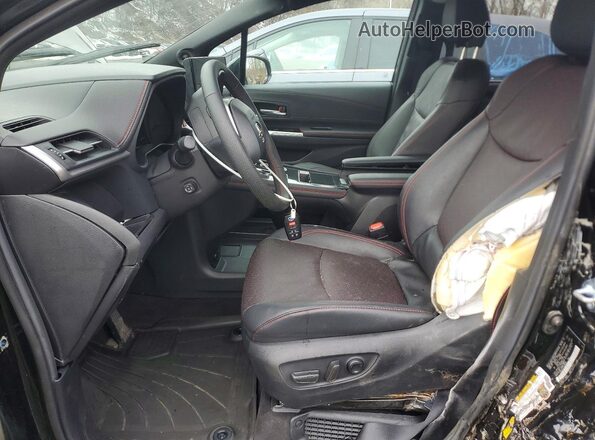 5TDCSKFC1SS200499 2025 TOYOTA SIENNA Черный Вид салона спереди