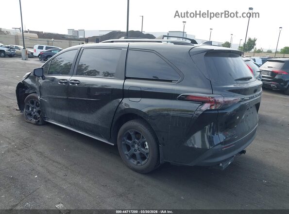 5TDCSKFC4SS175100 2025 TOYOTA SIENNA Black Tył lewy