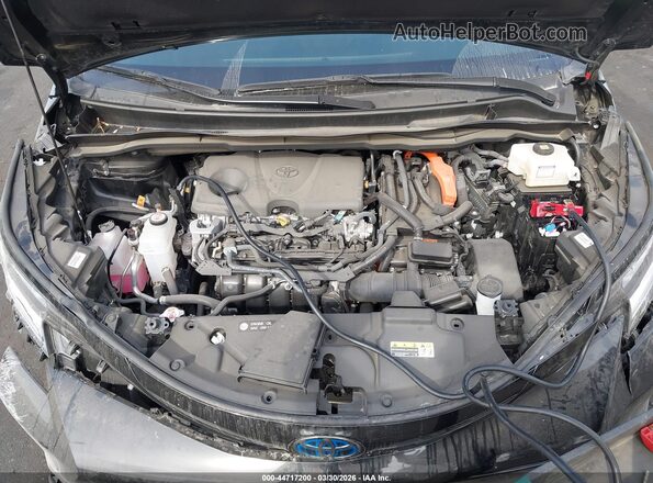 5TDCSKFC4SS175100 2025 TOYOTA SIENNA Black Widok z tyłu