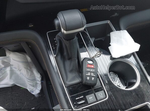 5TDCSKFC4SS175100 2025 TOYOTA SIENNA Black Widok deski rozdzielczej