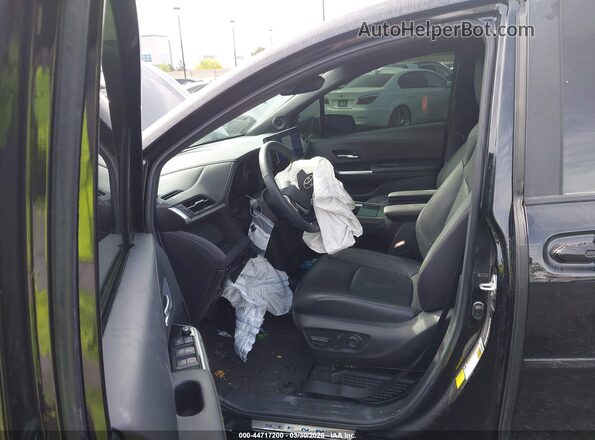 5TDCSKFC4SS175100 2025 TOYOTA SIENNA Black Widok wnętrza z przodu