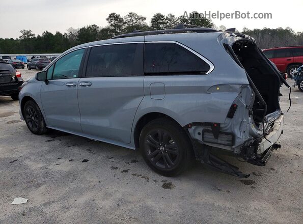 5TDCSKFC5RS117605 2024 TOYOTA SIENNA Серый Задняя левая четверть