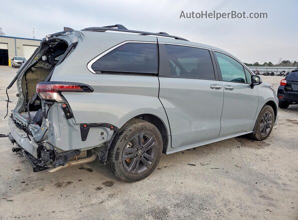 5TDCSKFC5RS117605 2024 TOYOTA SIENNA Серый Задняя правая четверть