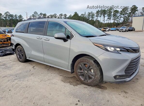 5TDCSKFC5RS117605 2024 TOYOTA SIENNA Серый Передняя правая четверть