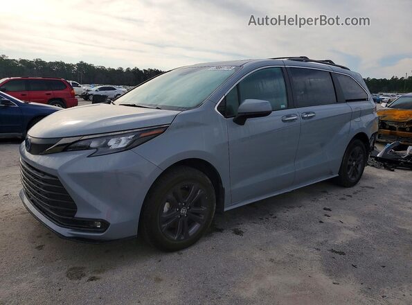 5TDCSKFC5RS117605 2024 TOYOTA SIENNA Серый Передняя левая четверть