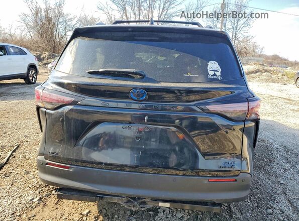 5TDCSKFC8PS101699 2023 TOYOTA SIENNA Black Vista trasera