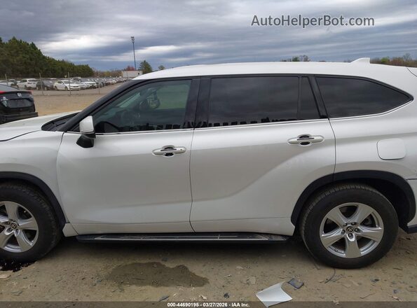 5TDCZRAH0MS533612 2021 TOYOTA HIGHLANDER Белый 