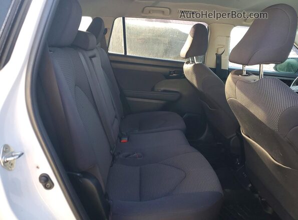 5TDCZRBH7LS500538 2020 TOYOTA HIGHLANDER Белый Вид задней части салона