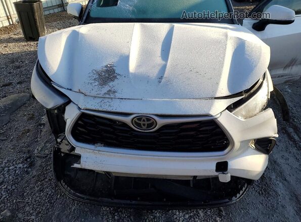 5TDCZRBH7LS500538 2020 TOYOTA HIGHLANDER Белый Вид подкапотного пространства