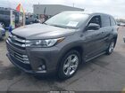 2018 Toyota Highlander Hybrid Limited Gray vin: 5TDDGRFH4JS050509