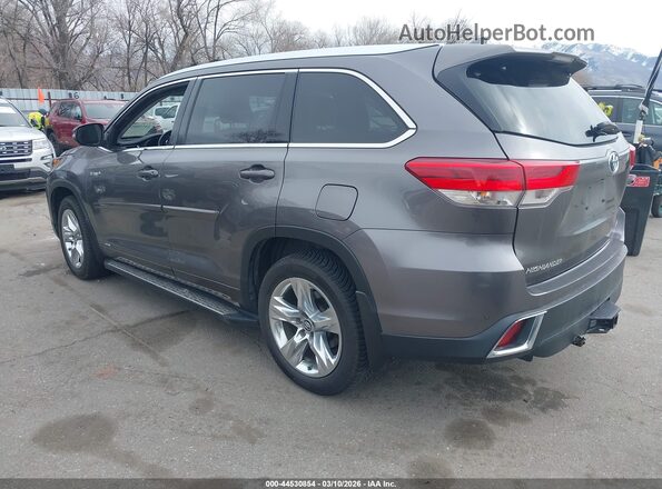 5TDDGRFH4JS050509 2018 TOYOTA LIMITED Gray უკანა მარცხენა