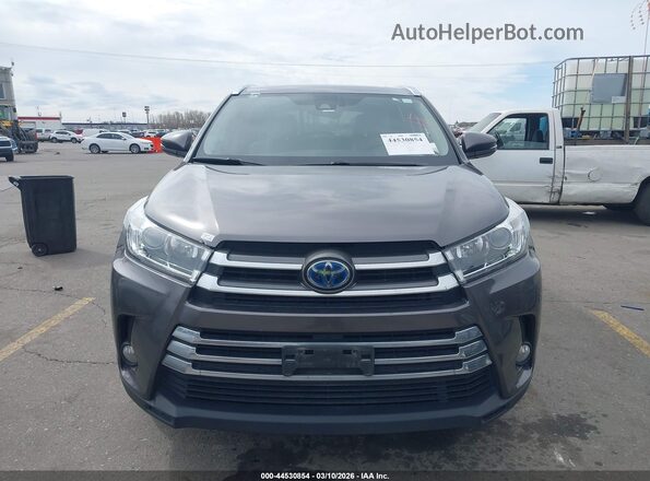 5TDDGRFH4JS050509 2018 TOYOTA LIMITED Gray წინა პანელის ხედი