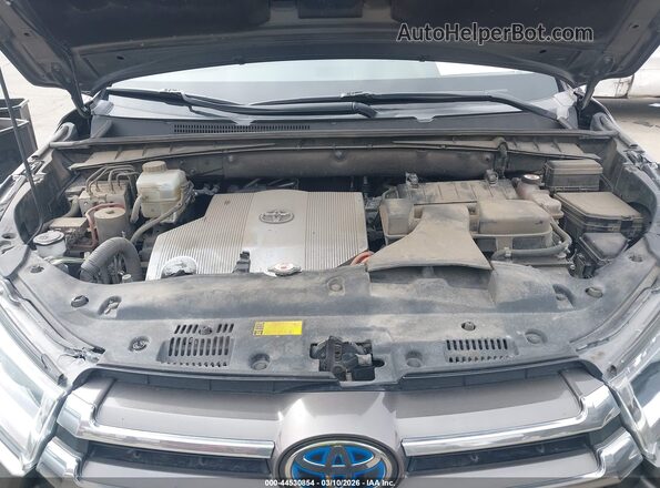 5TDDGRFH4JS050509 2018 TOYOTA LIMITED Gray უკანა ხედი