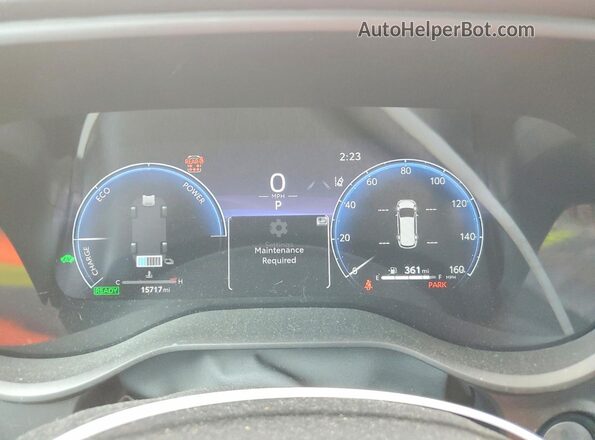 5TDDRKEC2SS237434 2025 TOYOTA SIENNA Silver Widok zestawu wskaźników