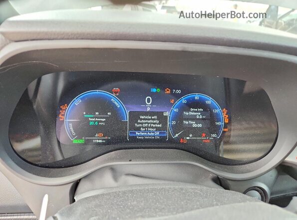 5TDDRKEC6SS231877 2025 TOYOTA SIENNA Черный Вид щитка приборов