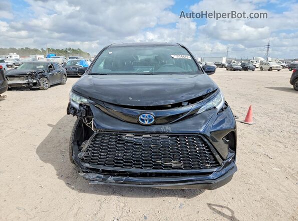 5TDDRKEC6SS231877 2025 TOYOTA SIENNA Черный Вид спереди