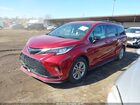 2021 Toyota Sienna Xse Maroon vin: 5TDDSKFC7MS020354