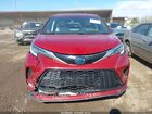2021 Toyota Sienna Xse Maroon vin: 5TDDSKFC7MS020354