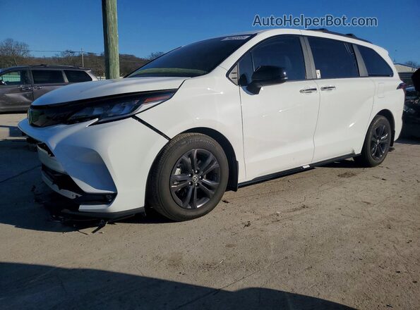 5TDDSKFC7SS158960 2025 TOYOTA SIENNA Белый Передняя левая четверть