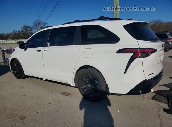 5TDDSKFC7SS158960 2025 TOYOTA SIENNA Белый Задняя левая четверть