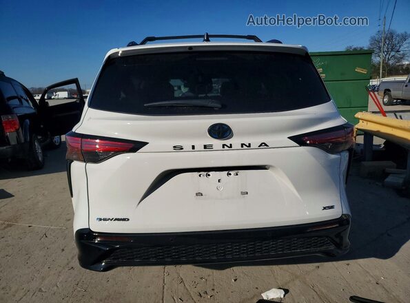 5TDDSKFC7SS158960 2025 TOYOTA SIENNA Белый Вид сзади