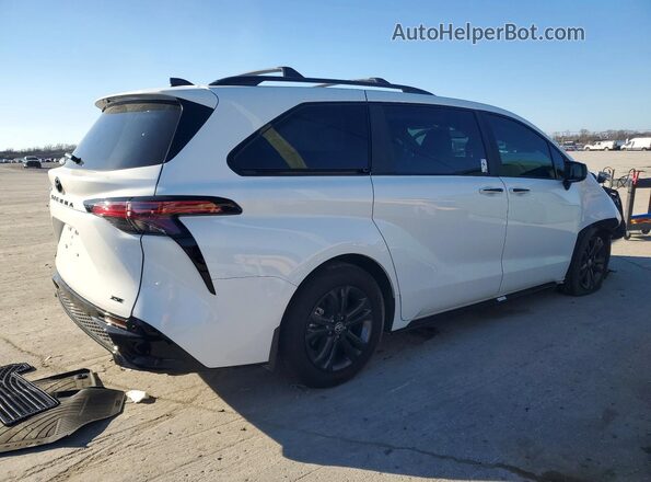 5TDDSKFC7SS158960 2025 TOYOTA SIENNA Белый Задняя правая четверть