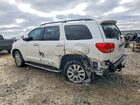 2016 Toyota Sequoia Platinum Белый vin: 5TDDW5G12GS136407