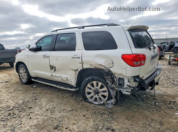5TDDW5G12GS136407 2016 TOYOTA SEQUOIA Белый Задняя левая четверть