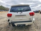 2016 Toyota Sequoia Platinum Белый vin: 5TDDW5G12GS136407