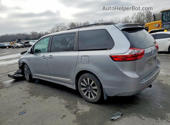 5TDDZ3DC3JS202925 2018 TOYOTA SIENNA Silver უკანა მარცხენა