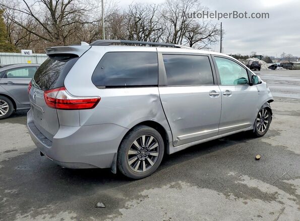 5TDDZ3DC3JS202925 2018 TOYOTA SIENNA Silver უკანა მარჯვენა