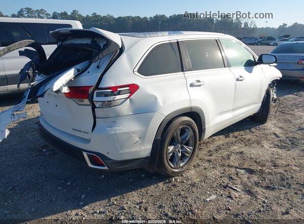 5TDDZRFH0JS814009 2018 TOYOTA LIMITED White Задня права чверть