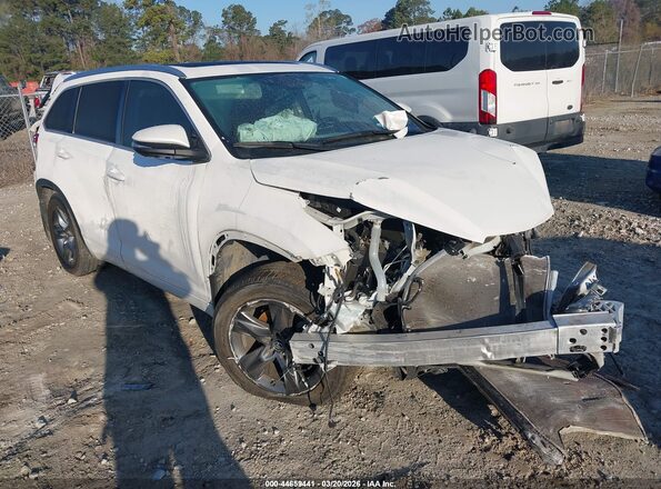 5TDDZRFH0JS814009 2018 TOYOTA LIMITED White Передня права чверть