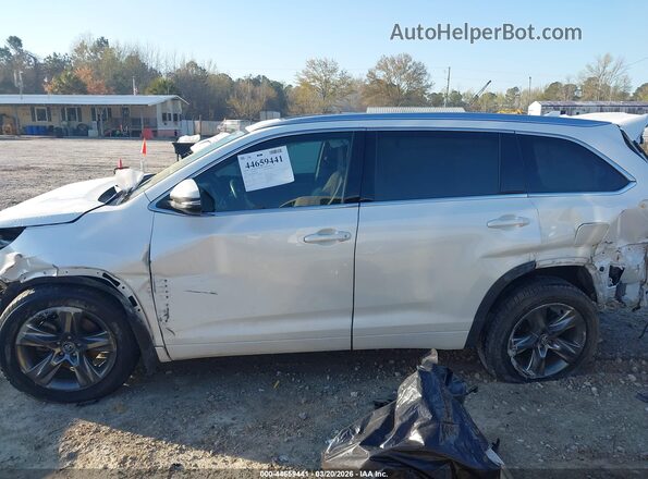 5TDDZRFH0JS814009 2018 TOYOTA LIMITED White Вид задньої частини салону
