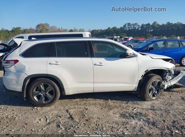5TDDZRFH0JS814009 2018 TOYOTA LIMITED White Вид щитка приладів
