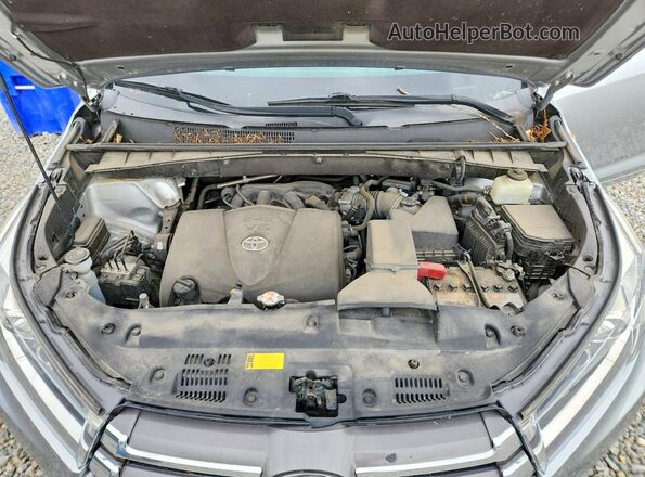 5TDDZRFH1JS894243 2018 TOYOTA LIMITED Серебряный Вид подкапотного пространства