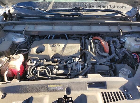 5TDEBRCH2LS008060 2020 TOYOTA HIGHLANDER HYBRID Серебряный Вид подкапотного пространства