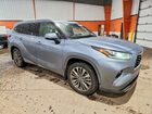 2020 Toyota Highlander Hybrid Platinum Синий vin: 5TDEBRCH7LS008149